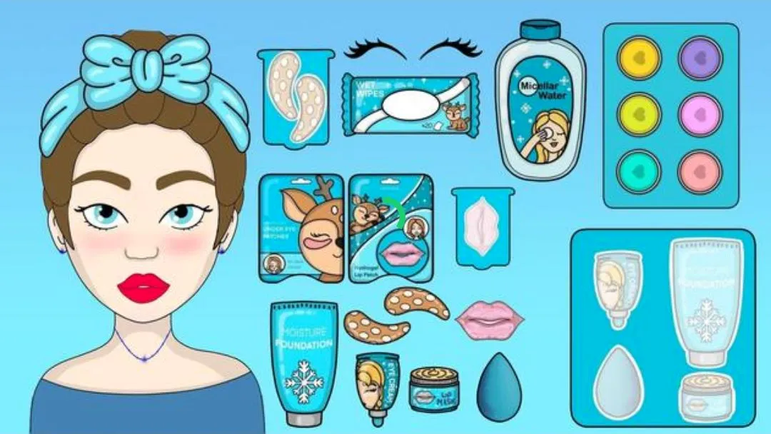 DIY��ױ��ϷDIY��Ĥ(��ױģ����Ϸ)v2.2 �ٷ������ͼ0