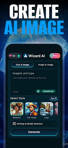 Wizard AI��׿���ֻ���v1.0.9 �ֻ����ͼ0