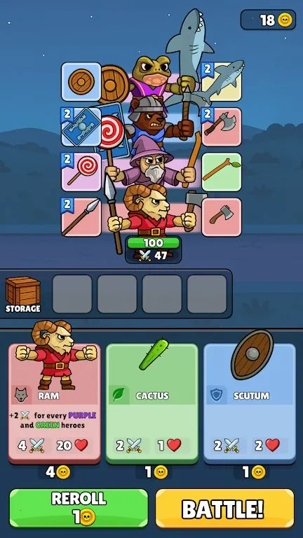 Ӣ�۸���(Ӣ�۶ѵ�ս����Ϸ)v0.1.0 ��׿���ͼ1