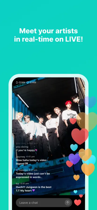 Weverse(������˿����ƽ̨)v3.11.2 �ֻ����ͼ1