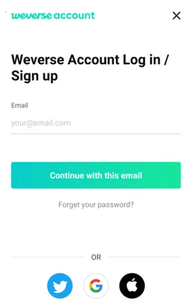 Weverse(������˿����ƽ̨)