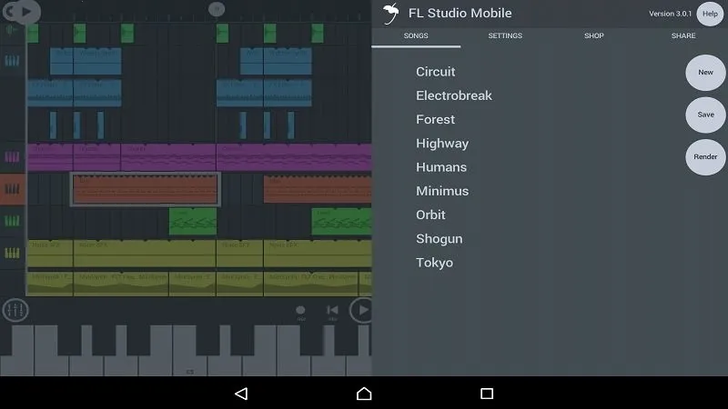 FL Studio Mobile��׿���ֻ���v4.10.17 �ֻ����ͼ1