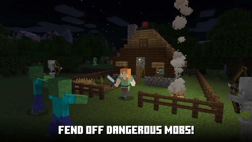 Minecraft�ҵ�����(ɳ�н�����Ϸ)v2.8.5.231908 �ٷ������ͼ0
