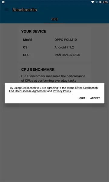 Geekbench 5(�ֻ��ܷ�����)v5.5.1 �ٷ������ͼ0