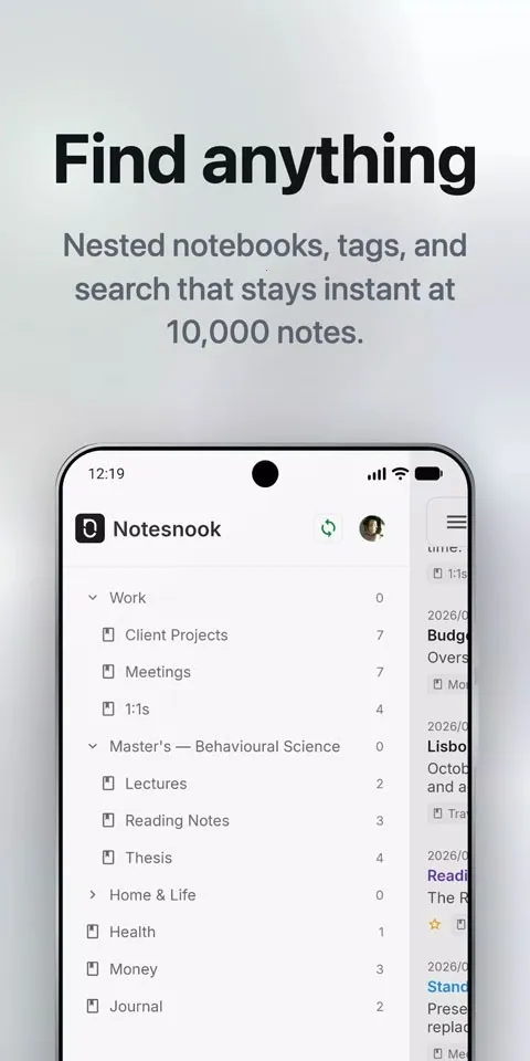 notesnook(�ʼǼ�¼����)v3.4.9 ��׿���ͼ2