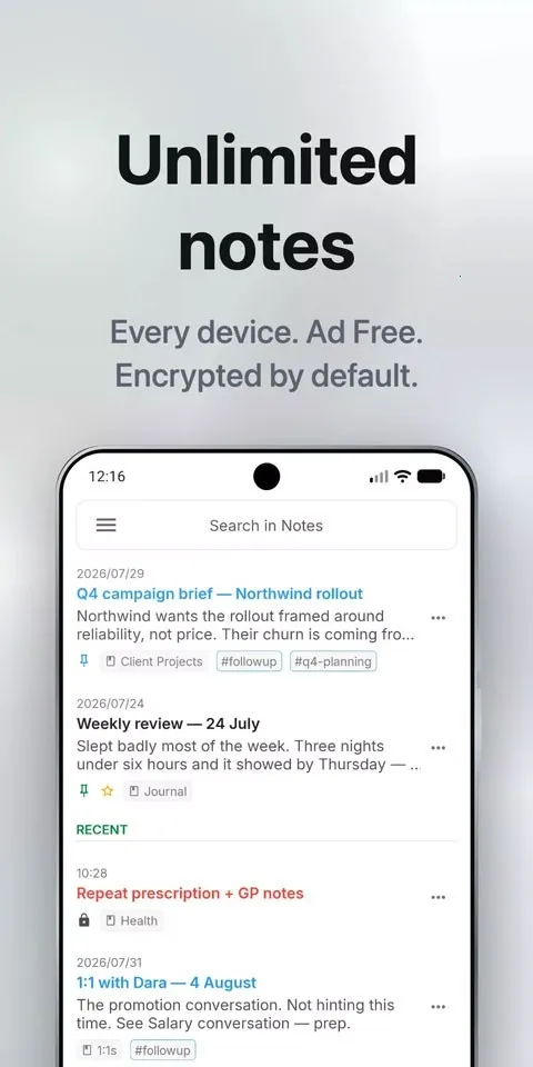 notesnook(�ʼǼ�¼����)v3.4.9 ��׿���ͼ1
